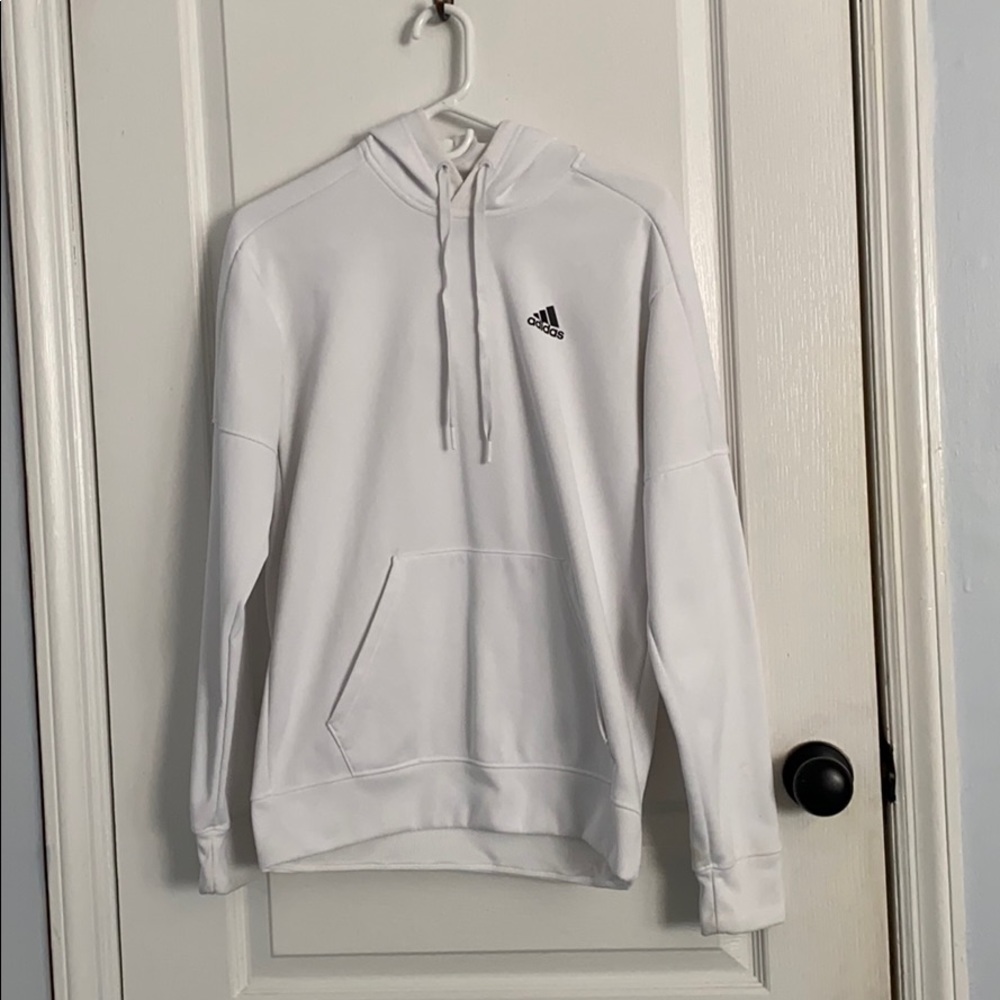 White hoodie